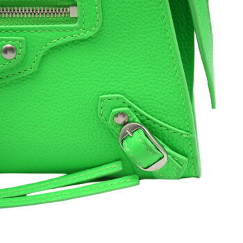 Balenciaga Neo Classic City Green Neogreen Leather Handbag Shoulder Bag - Picture 8 of 10
